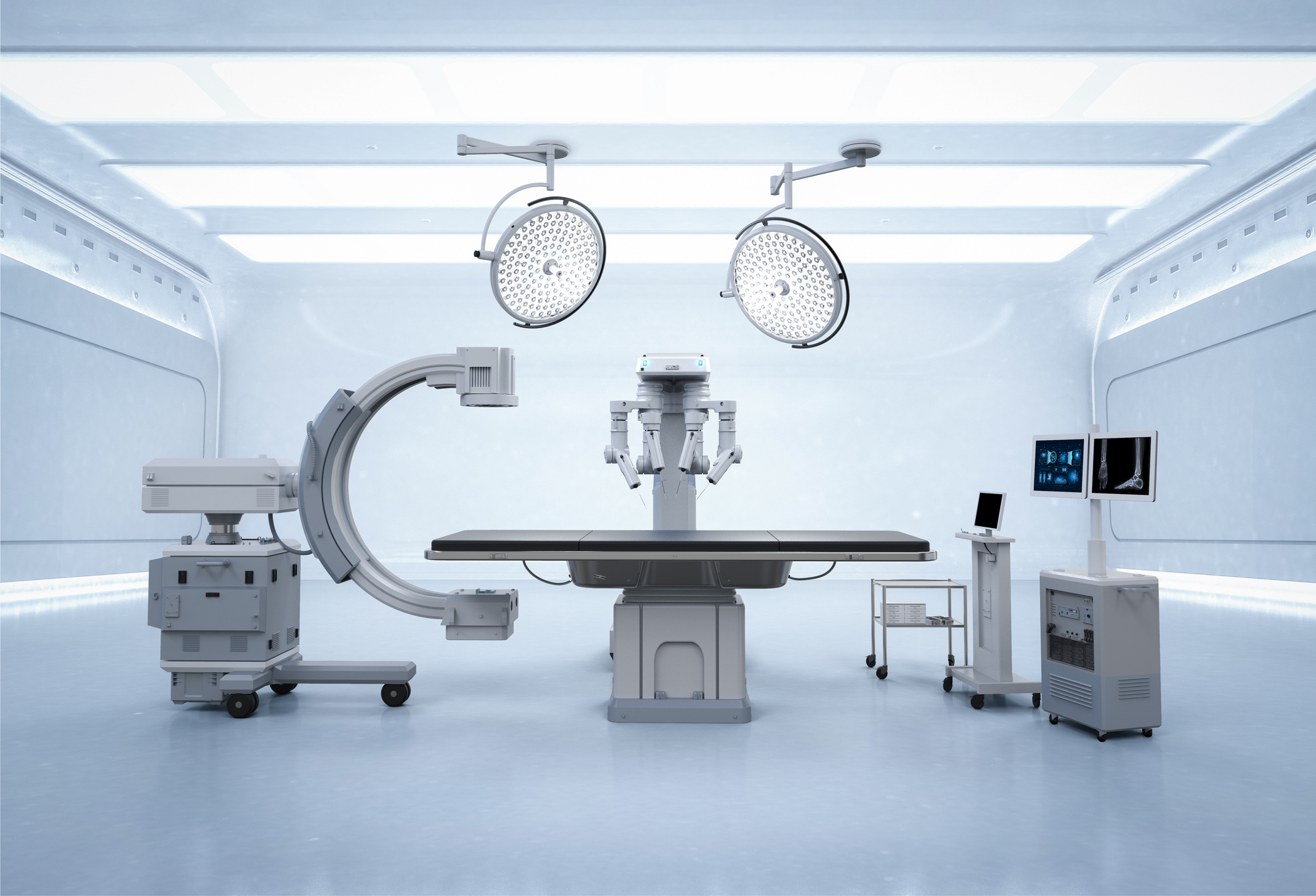 Medical team and clinical environment