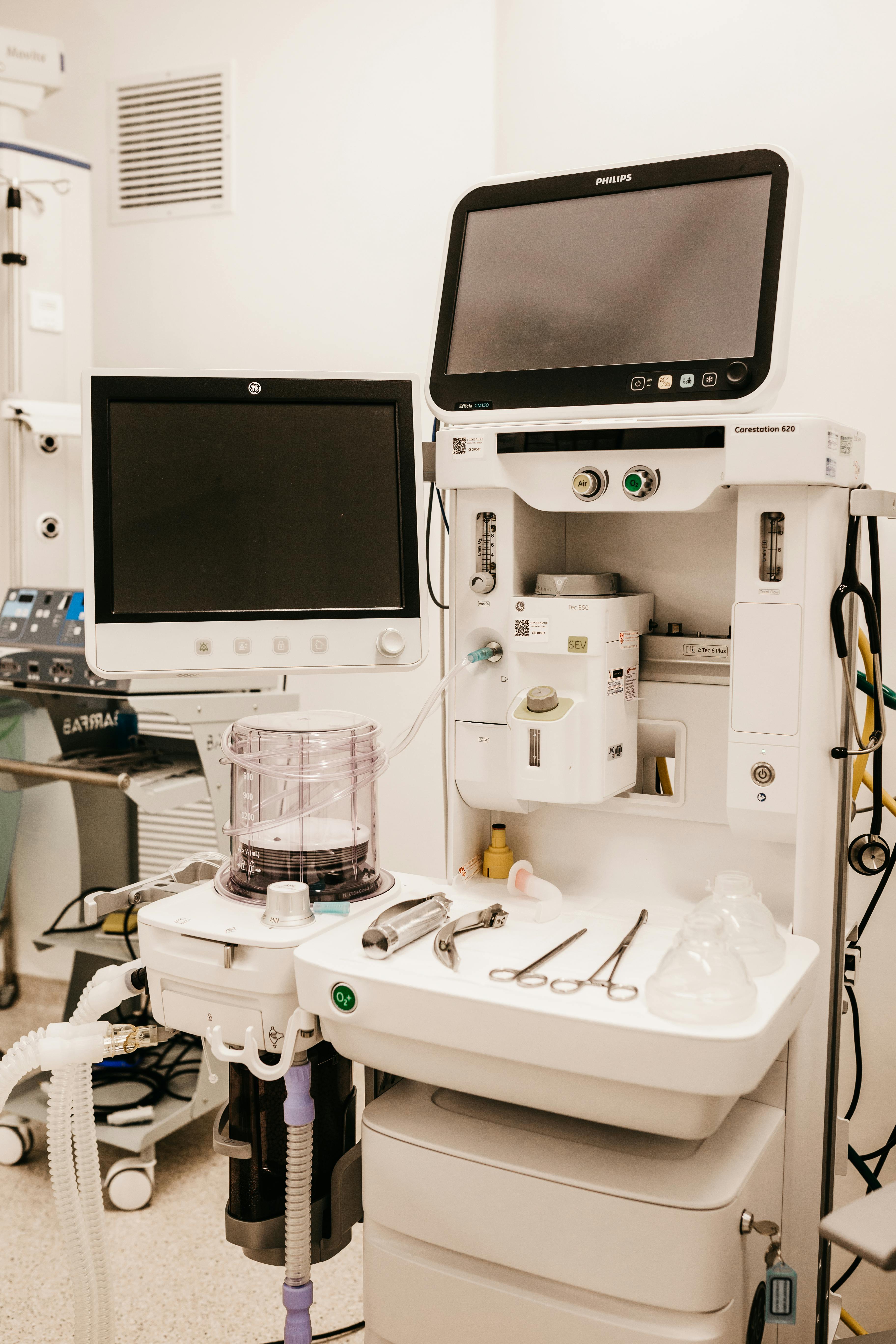 Clinical equipment ready for service support